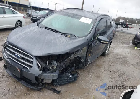 2019 Ford Ecosport Se from USA, damaged, VIN MAJ3S2GE0KC262550